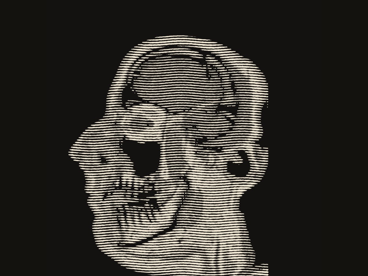 Vanitas collection — engraved skull